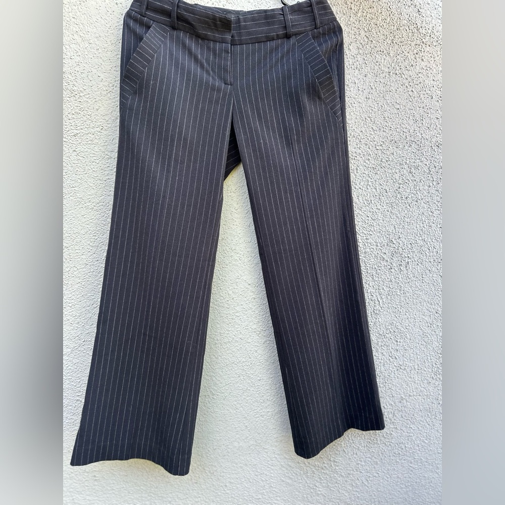 Arden B pinstriped black slacks size 2